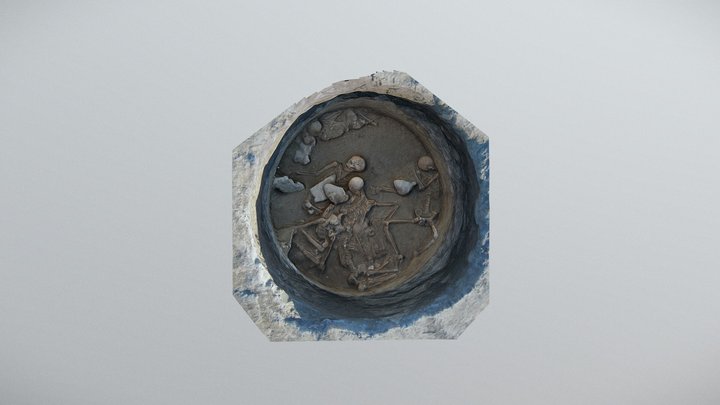 Enterramiento retopologia 3D Model
