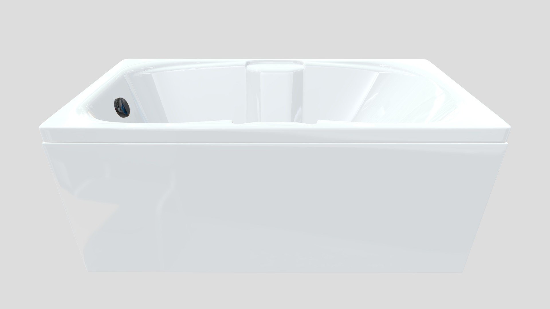 Эгея M - акриловая ванна - 3D model by 7-luxe [8fdb0aa] - Sketchfab