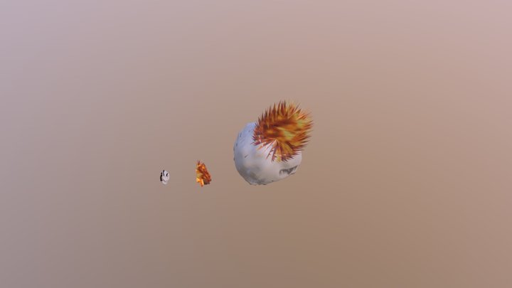 Meteor 3D Model