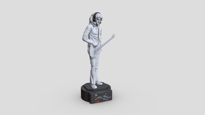 Brian May - queen - 3D Printing 3D Model