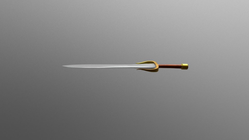 Sword Text - 3D model by Ayleen Santiago (@Aylsanti) [8fdd5e3] - Sketchfab