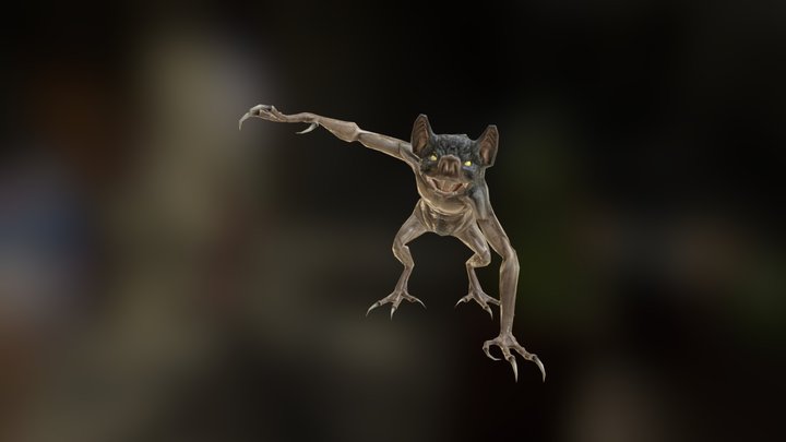 Vampire 02 3D Model