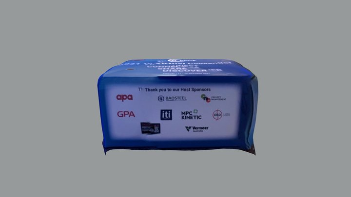 APIA 2021 Conference box 3D Model