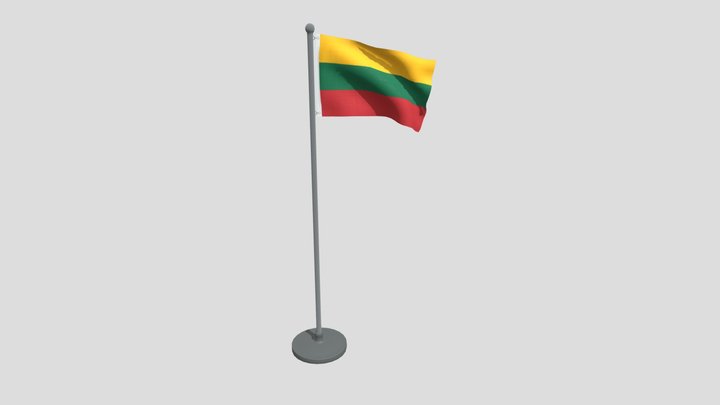 Animated Flag Of Lithuania