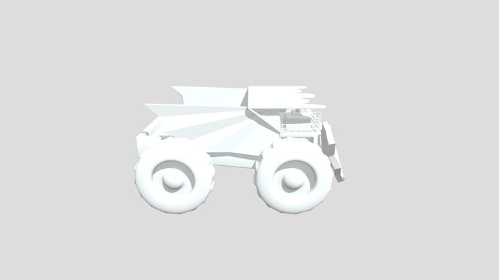 Absolute Batman's batmobile 3D Model
