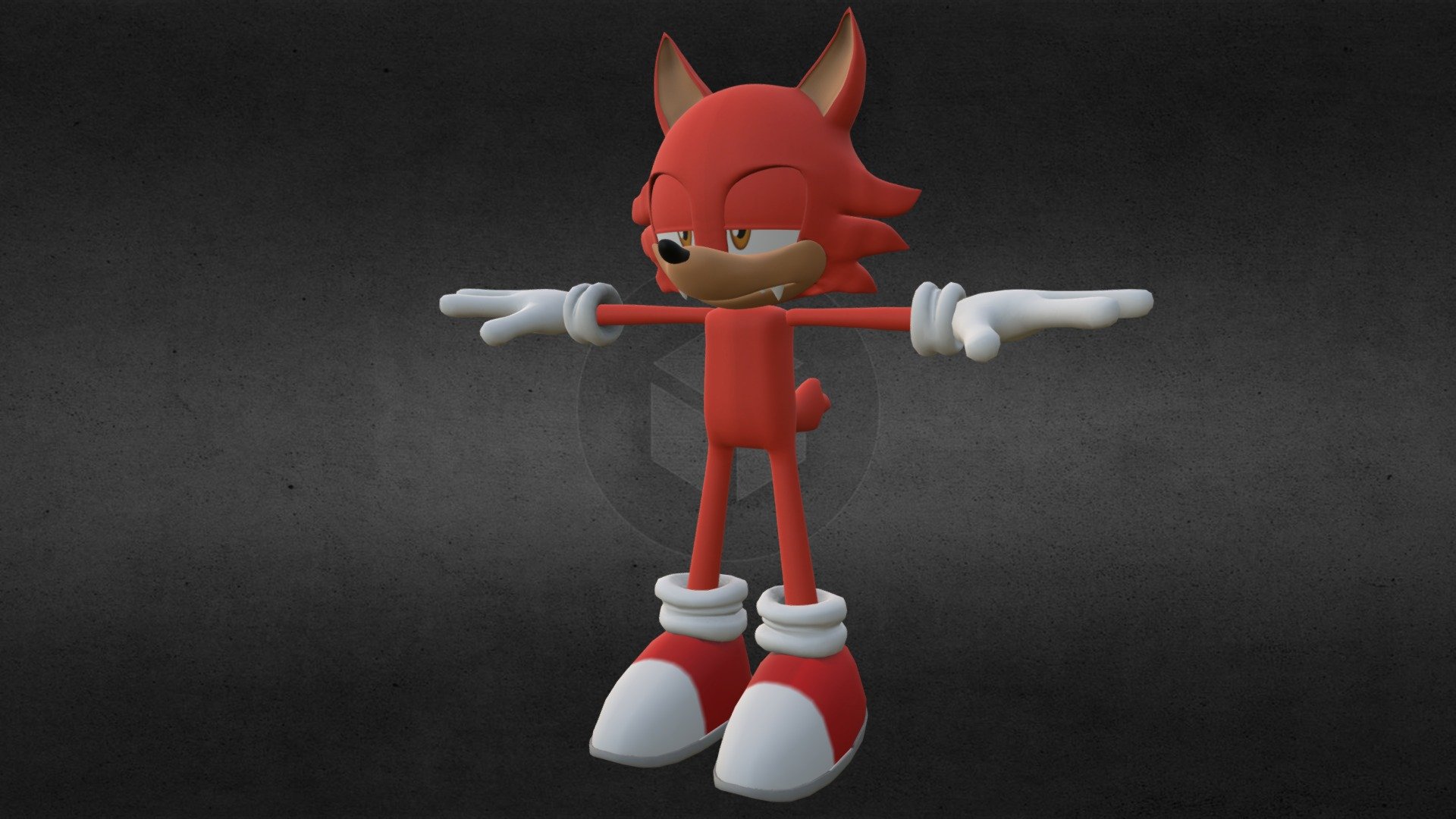 Gadget The Wolf Sonic Forces, HD Png Download - kindpng