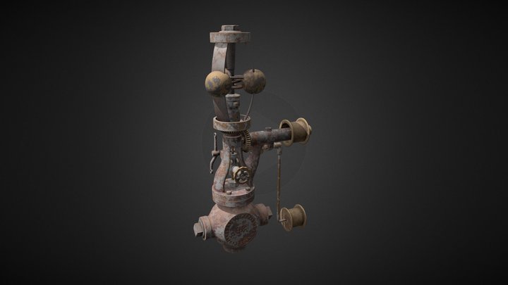 Bitters Tate Centrifugal Governor 3D Model