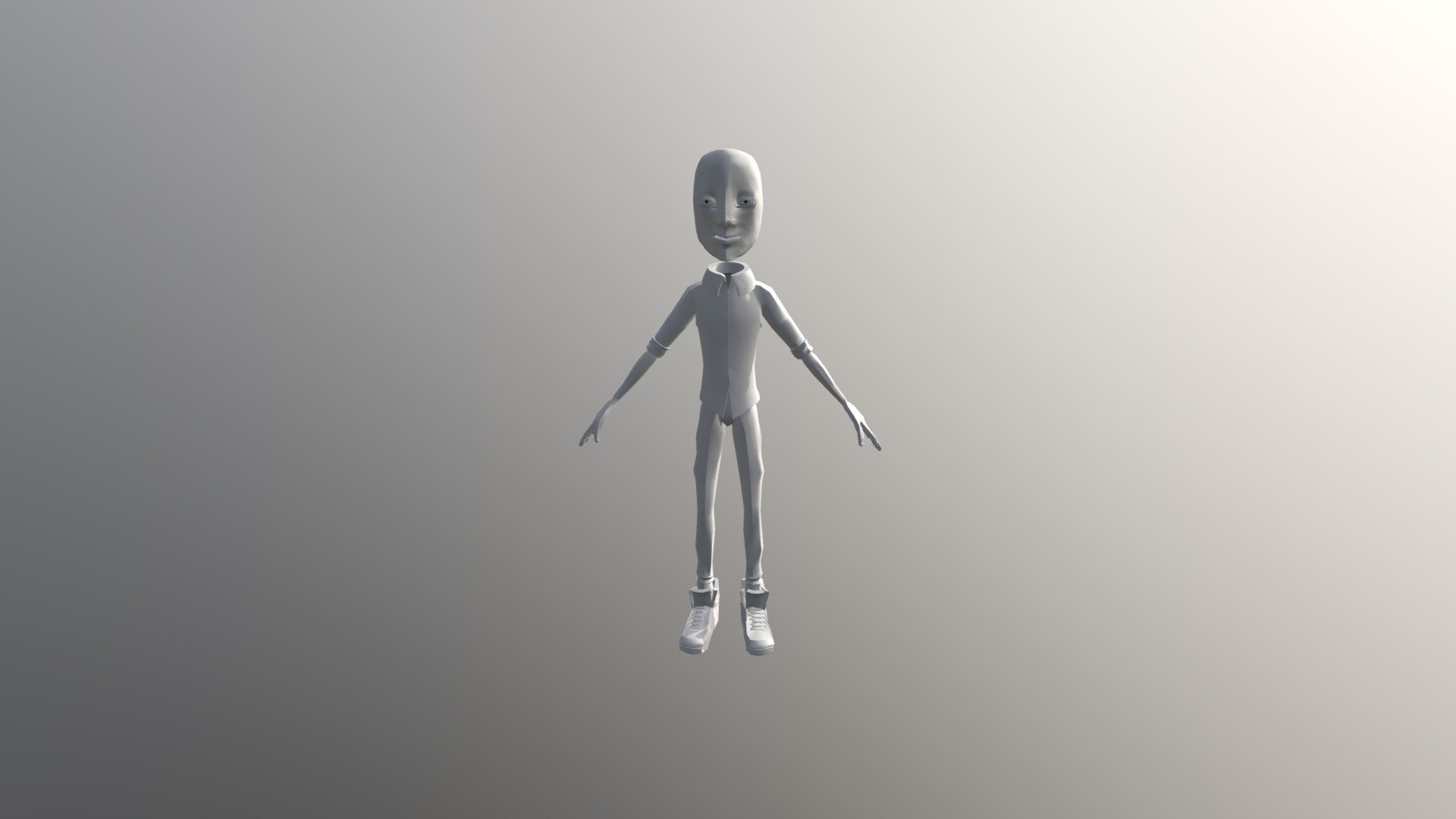 Character Model Draft - 3D model by TobiasG [8fe264e] - Sketchfab