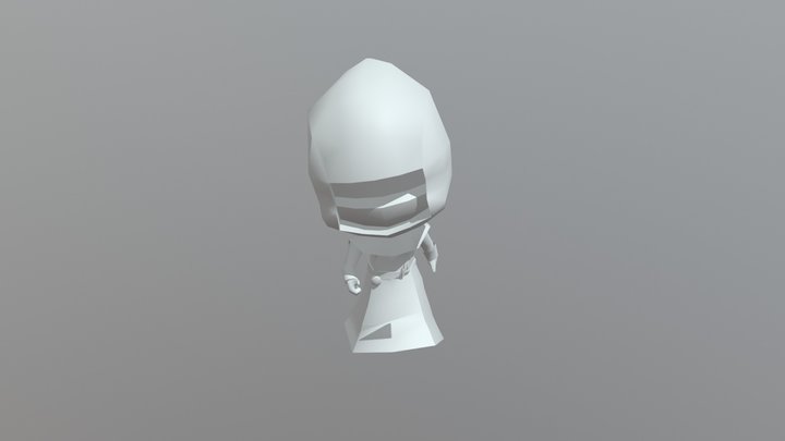 Little mage 3D Model