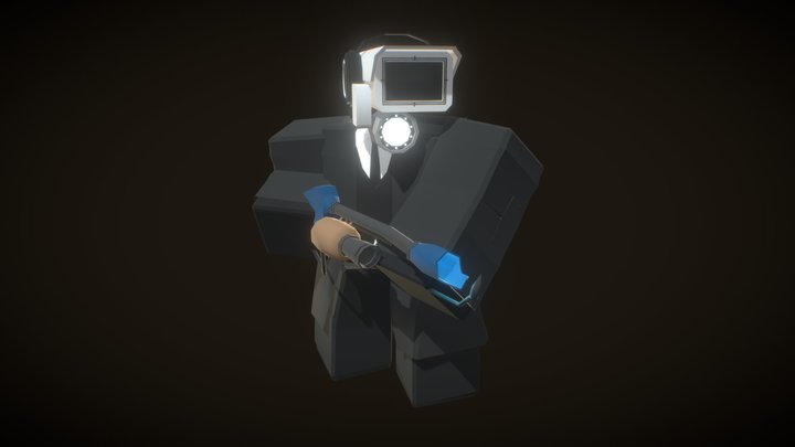 Flamethower Cameraman (Skibidi Protection) 3D Model