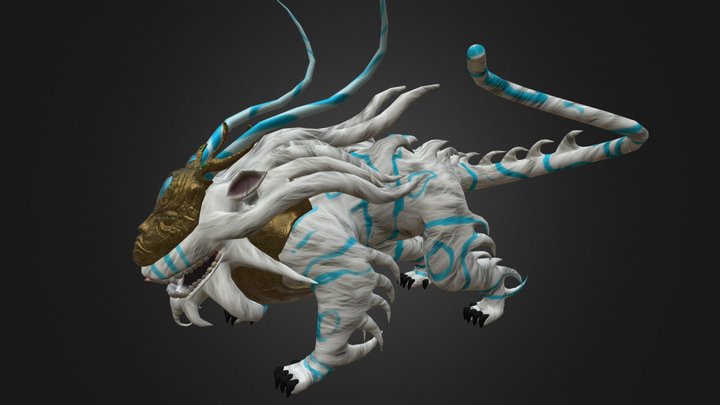 Free Guardian of the Spirit of Rebirth 3D Model