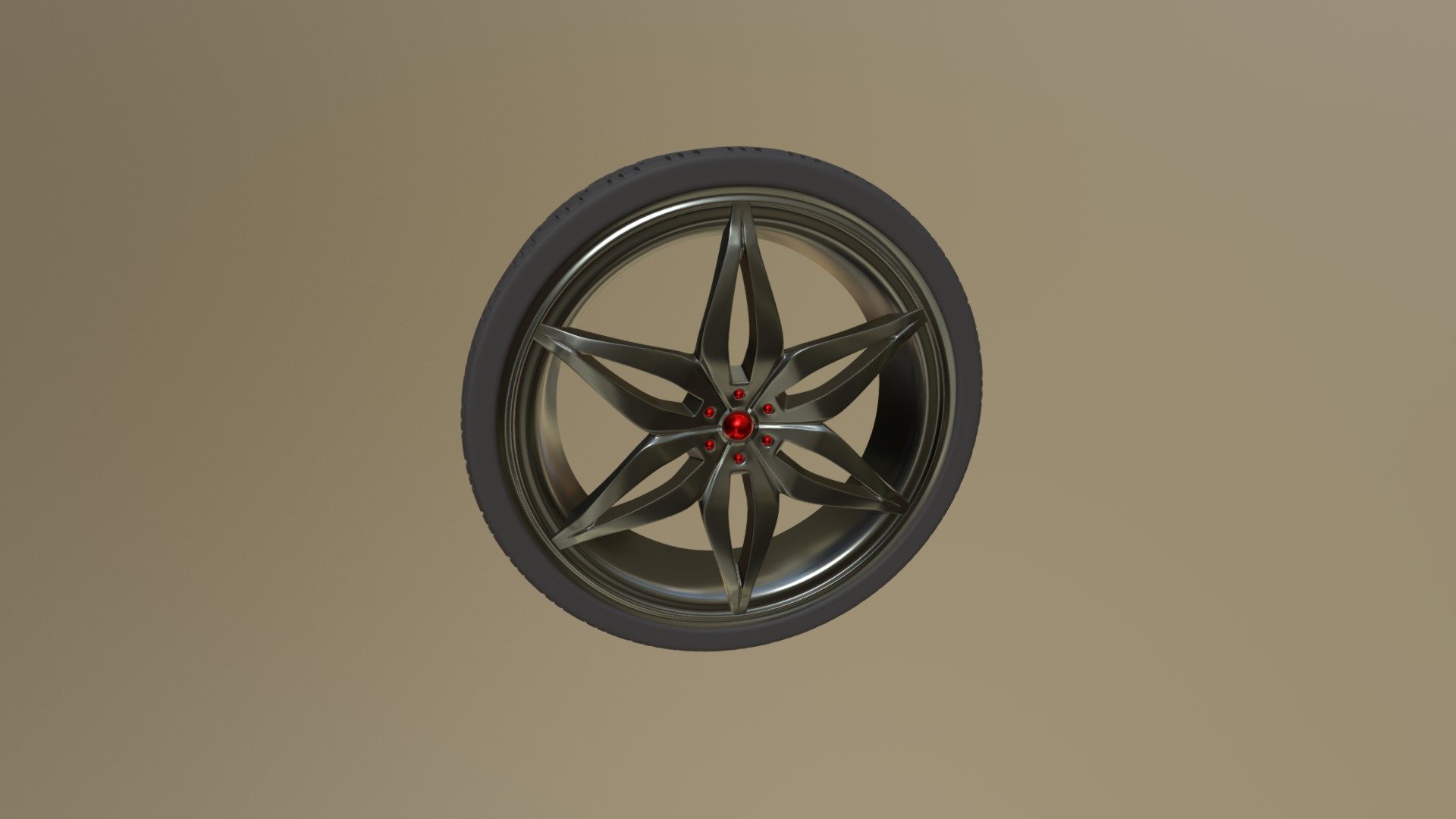 Tire and rim