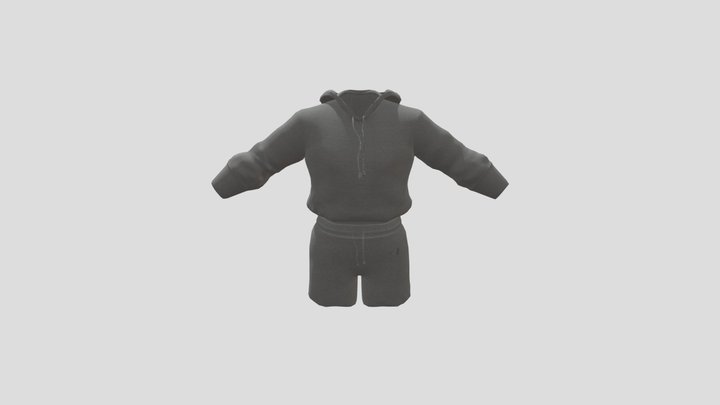 Sweater and Shorts 3D Model