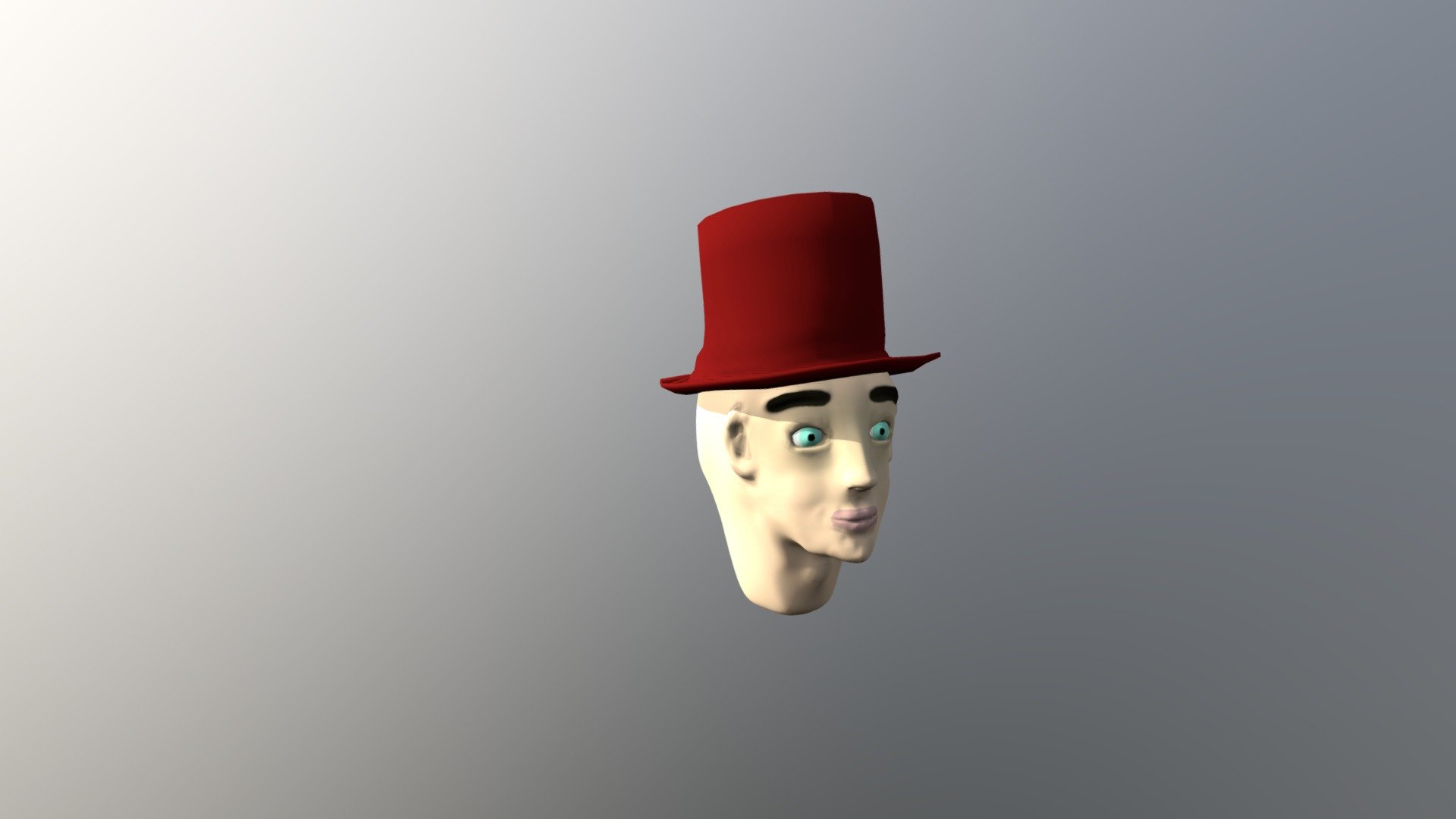 Tête d'un gentleman
