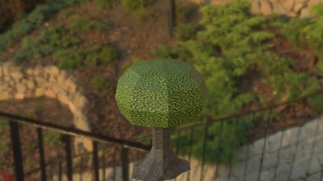 Árvore Lowpoly - Lowpoly Tree 3D Model