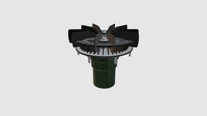 Akasison: Drenaje para grandes áreas de techo 3D Model