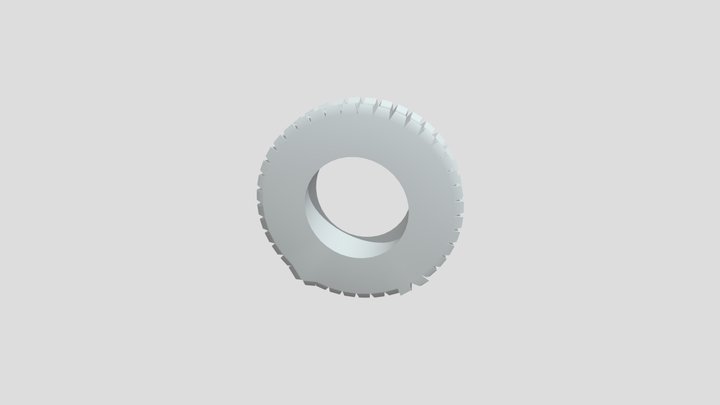 3d Tire 3D Model