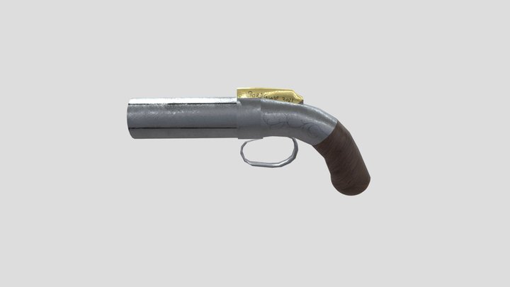 Pepperboxpistol 3D models - Sketchfab