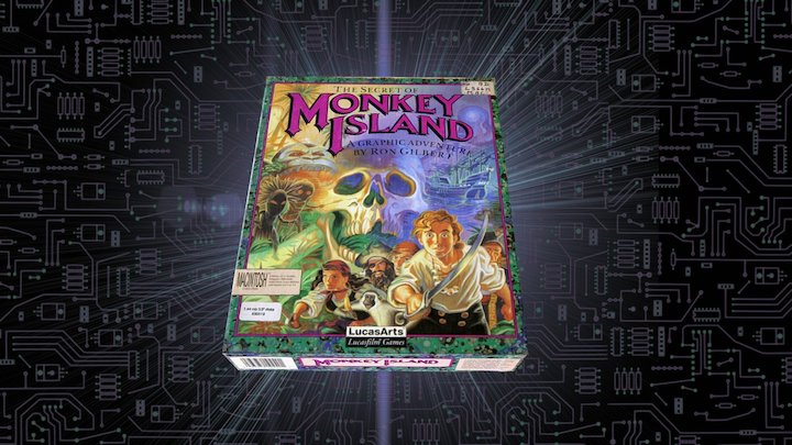 The Secret of Monkey Island I - 1990 3D Model