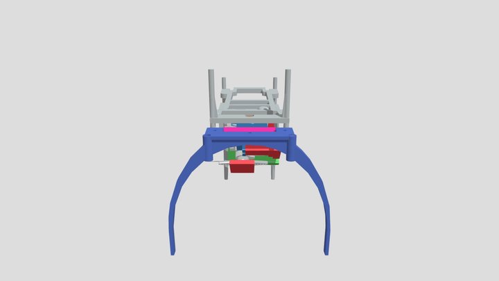 Mavic mini separete leg v8 3D Model