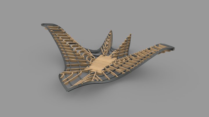 Orchhna Pheap - Manta Ray 3D Model