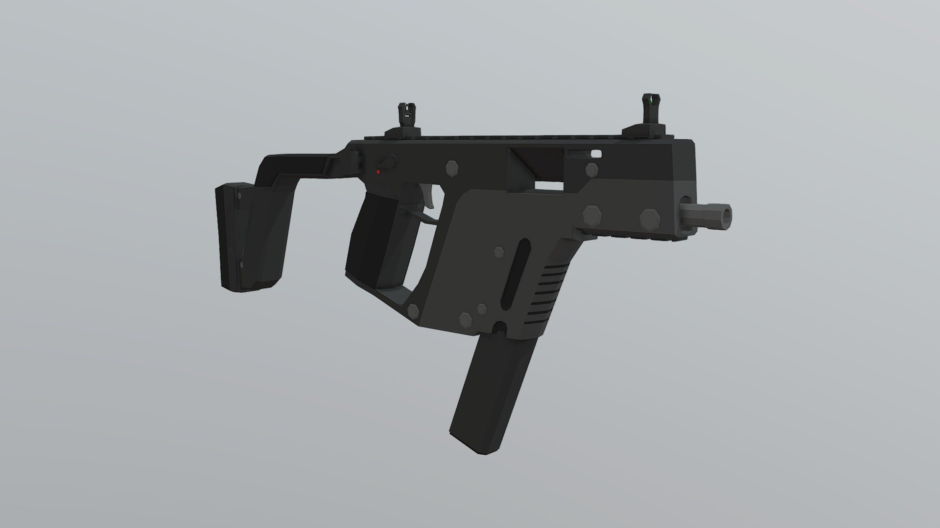 Low Poly Kriss Vector