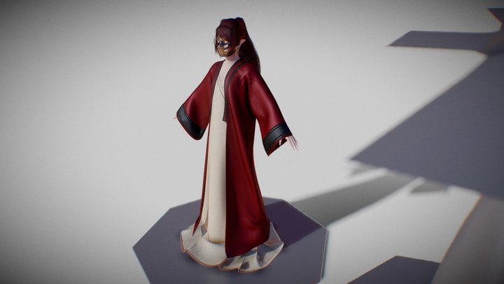 Robe For Osiris(Physics & Shading) – Gratis 3D-model STL