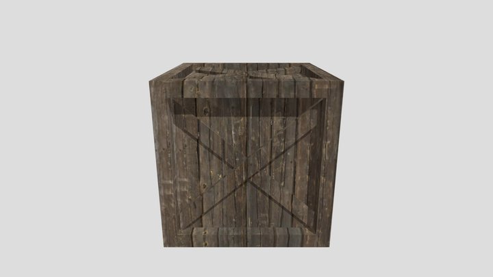 crate completed 3D Model