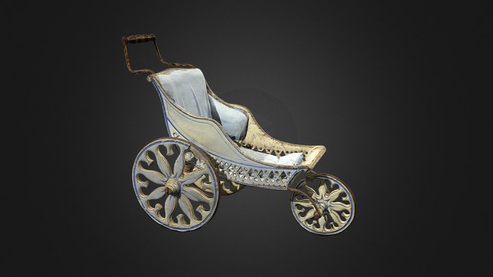 Poussette d’enfant – Modelo 3D gratuito STL