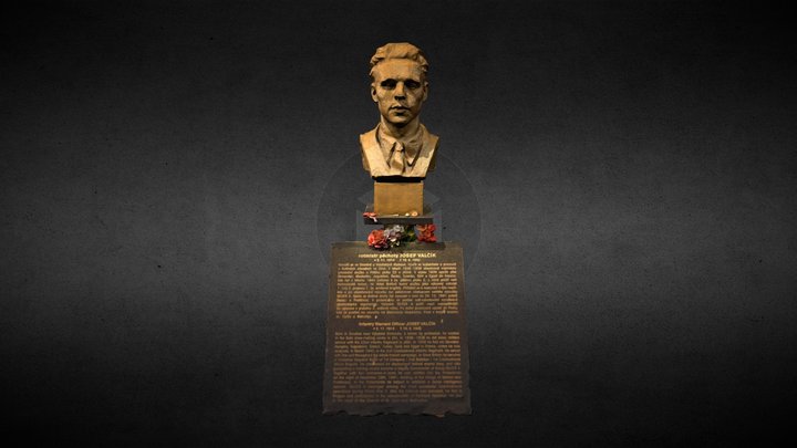 Josef Valčík 3D Model