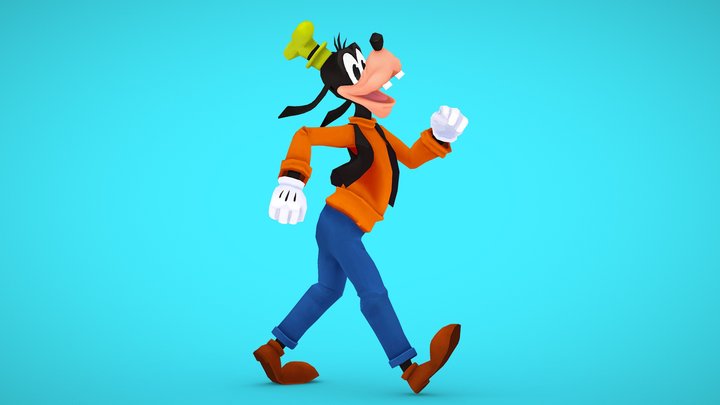 Goofy | Disney Wonderful World 3D Model