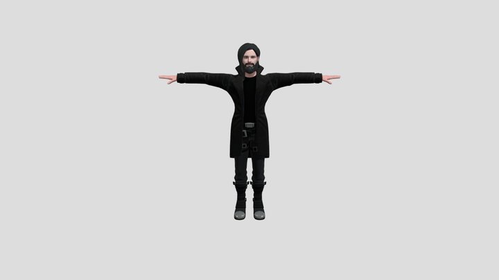 Ironbug Black outfit 3D Model
