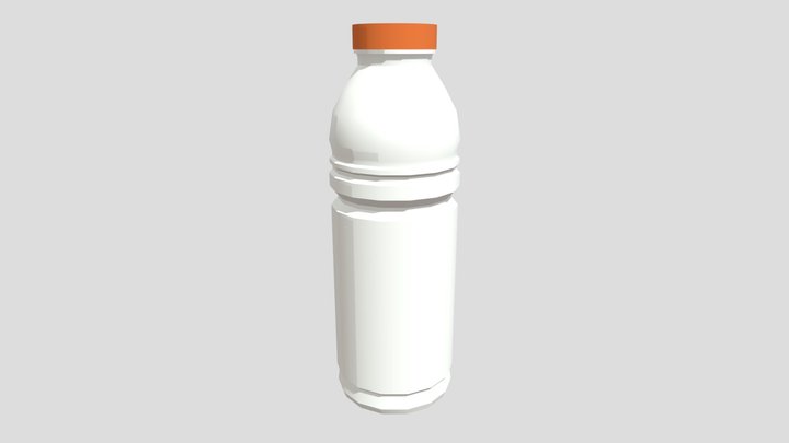 Plastic Bottle 3D Model