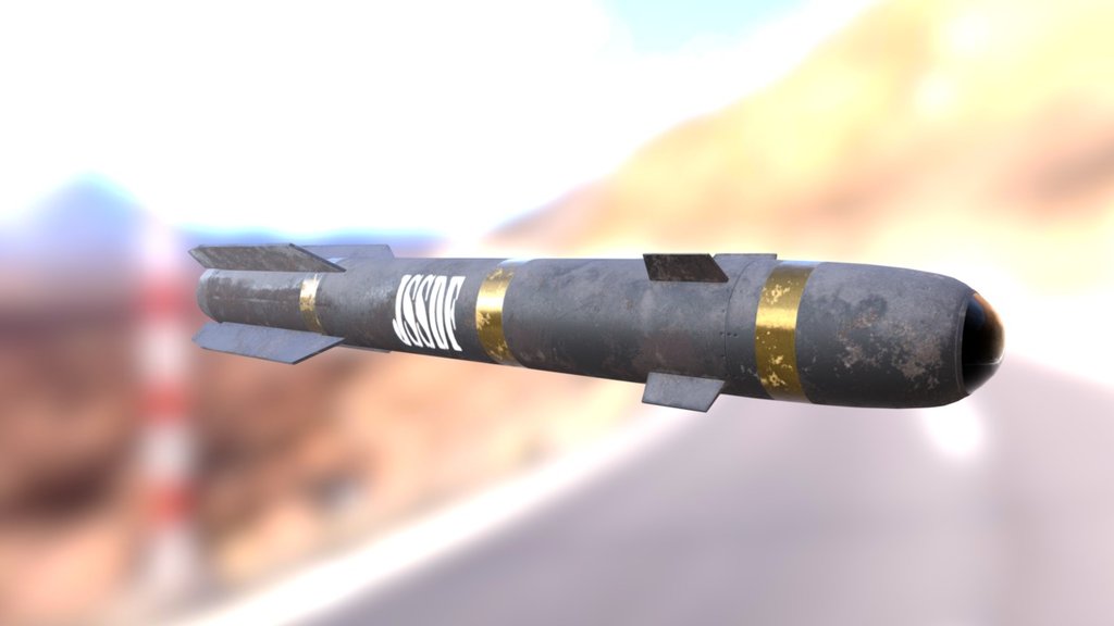 Hellfire Missile - 3D model by tesyoku07 [8feed87] - Sketchfab