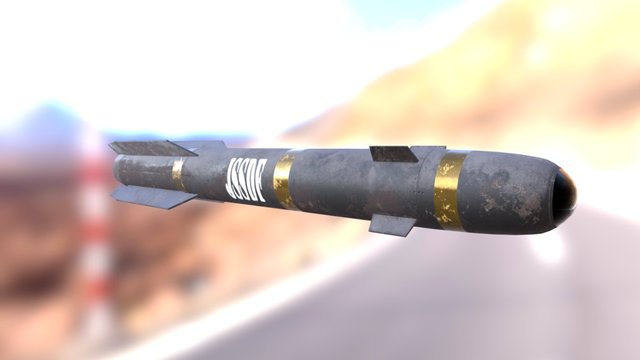 Hellfire　Missile 3D Model