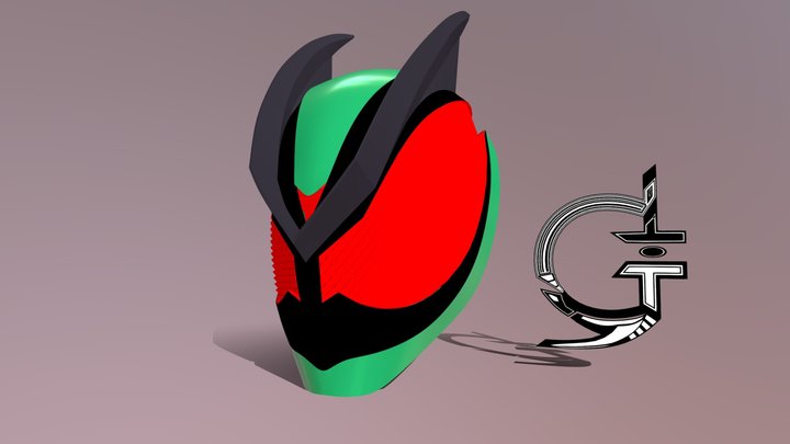 Kamen Rider Zeztz Helmet 3D Model