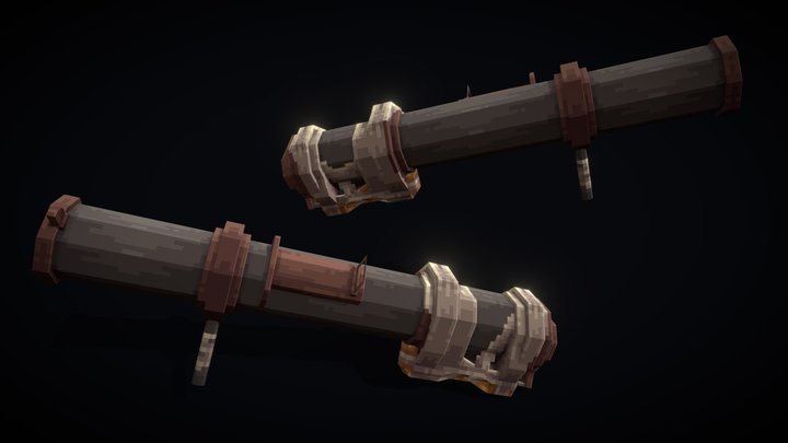 Rocket Launcher - MeadMC 3D Model