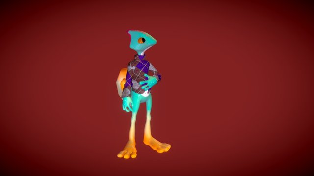 Gecko 3D Model