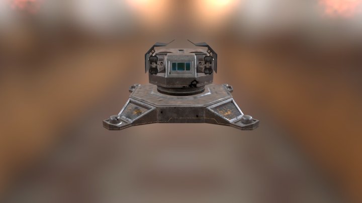 Aeon 4270 Turret 3D Model