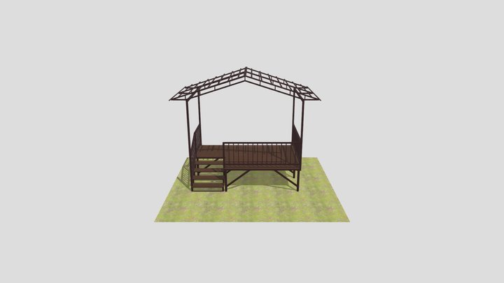 Терасса 4x2,60 3D Model