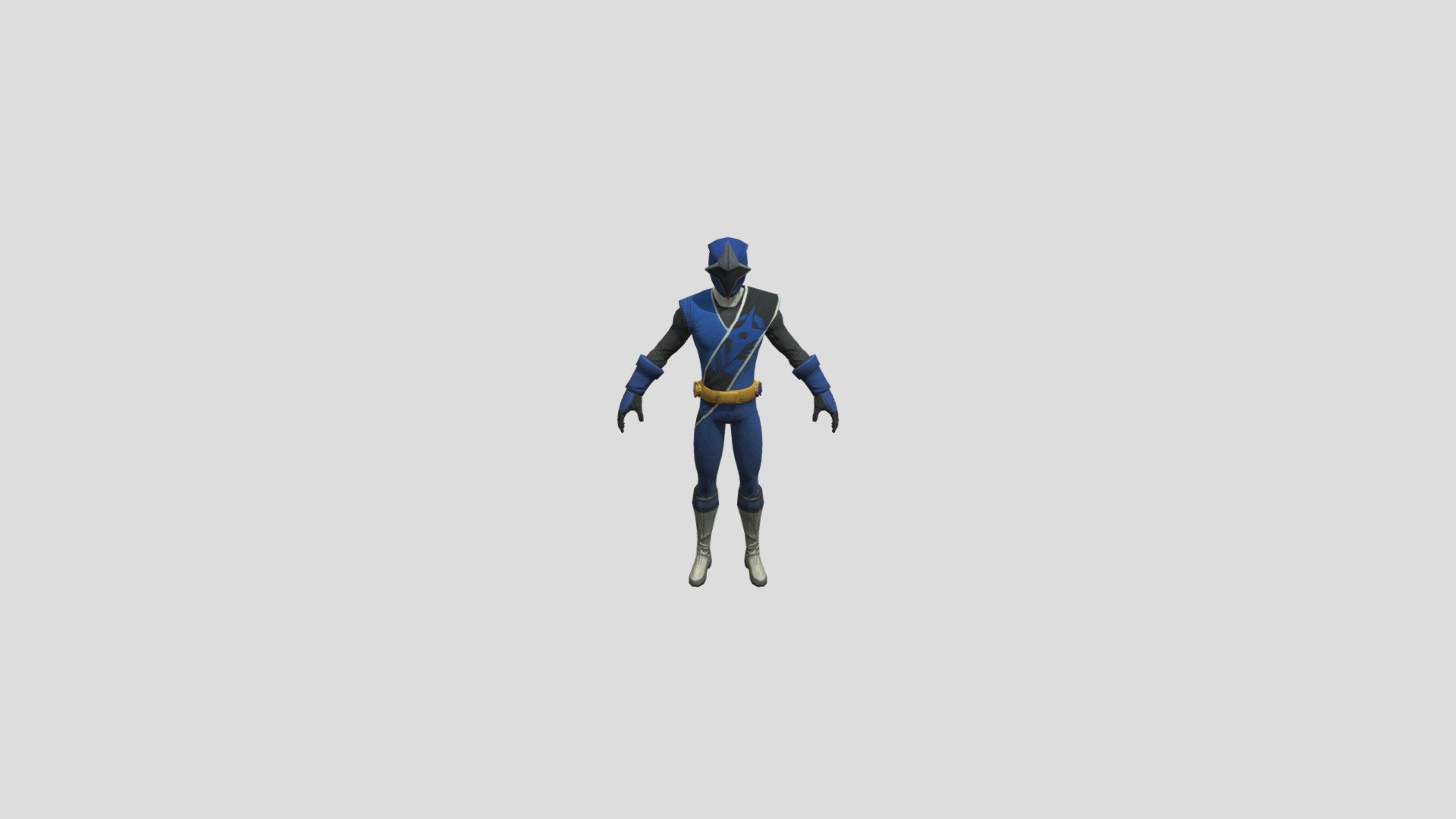 Blue Ranger(New) - Download Free 3D model by CAPTAAINRO [8ff26fc ...