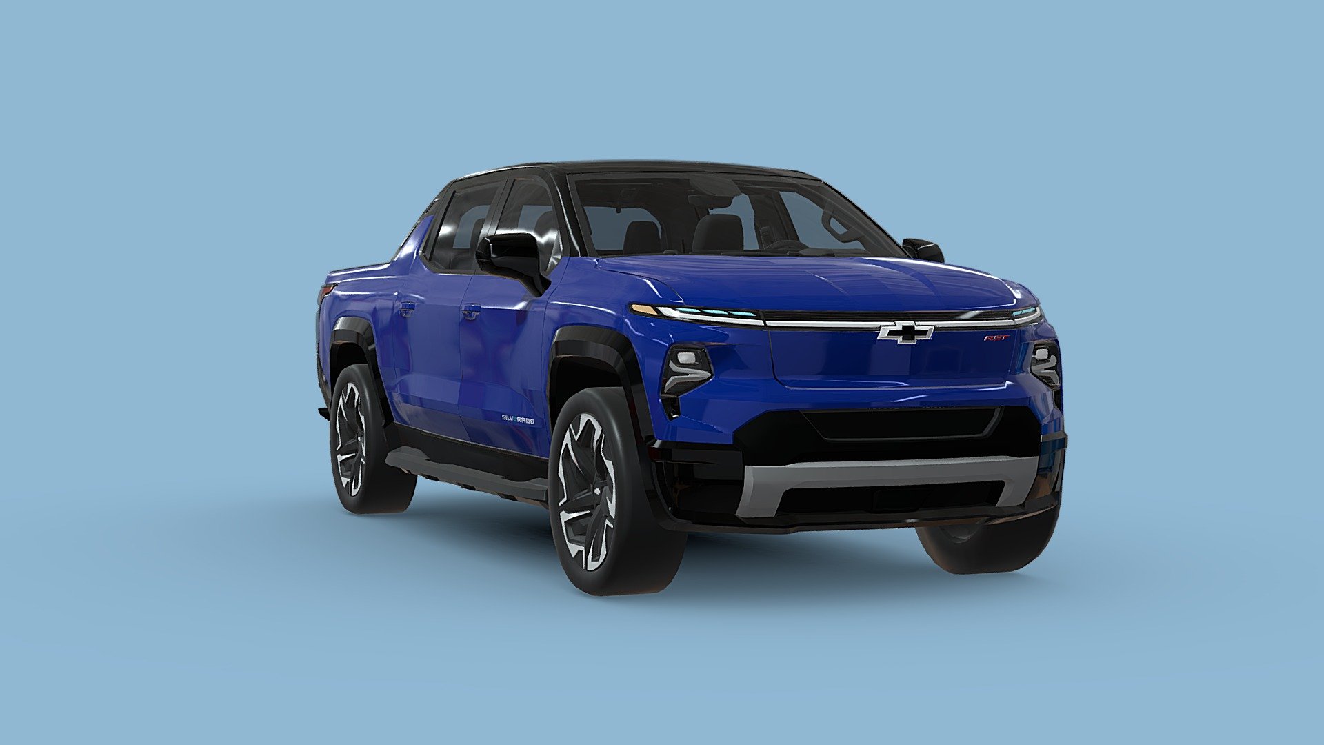 Chevrolet Silverado EV RST - 360° Interactive — Sketchfab embed 3D viewer