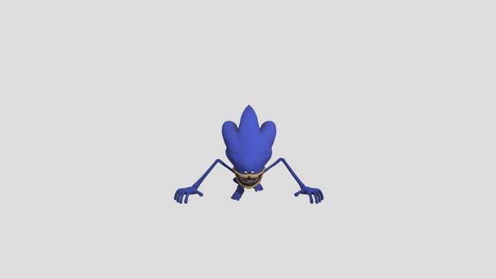 shin sonic 3D Model