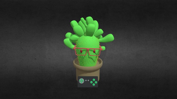 Cactus 3D 3D Model