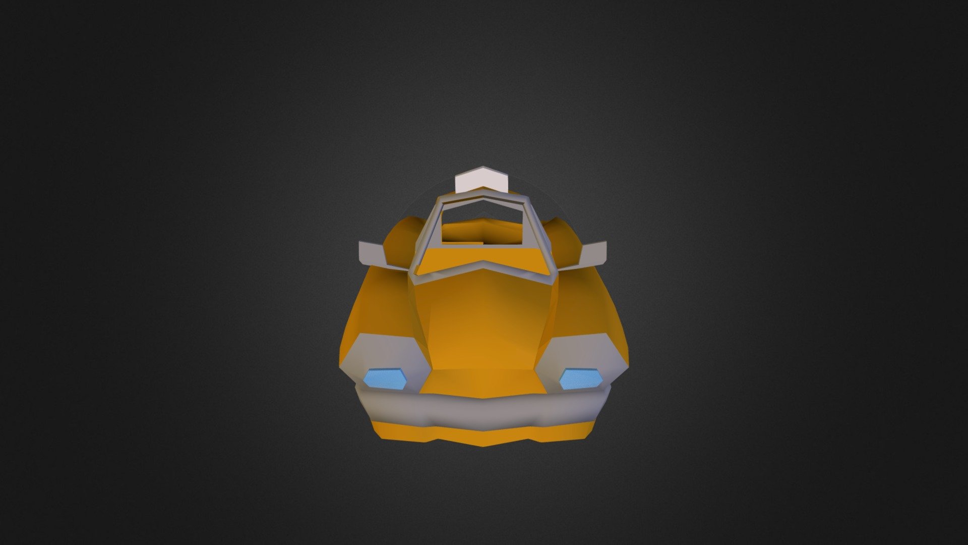 Taxi Low Poly - 3D model by CharlieBoots [8ff430f] - Sketchfab