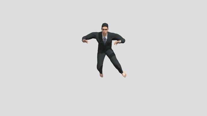 Treading Water 3D Model