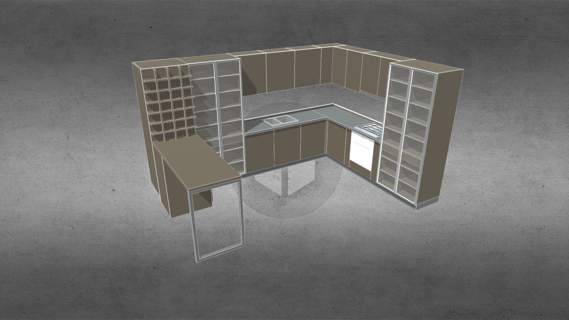Bucatarie E.G. — Sketchfab embed 3D viewer