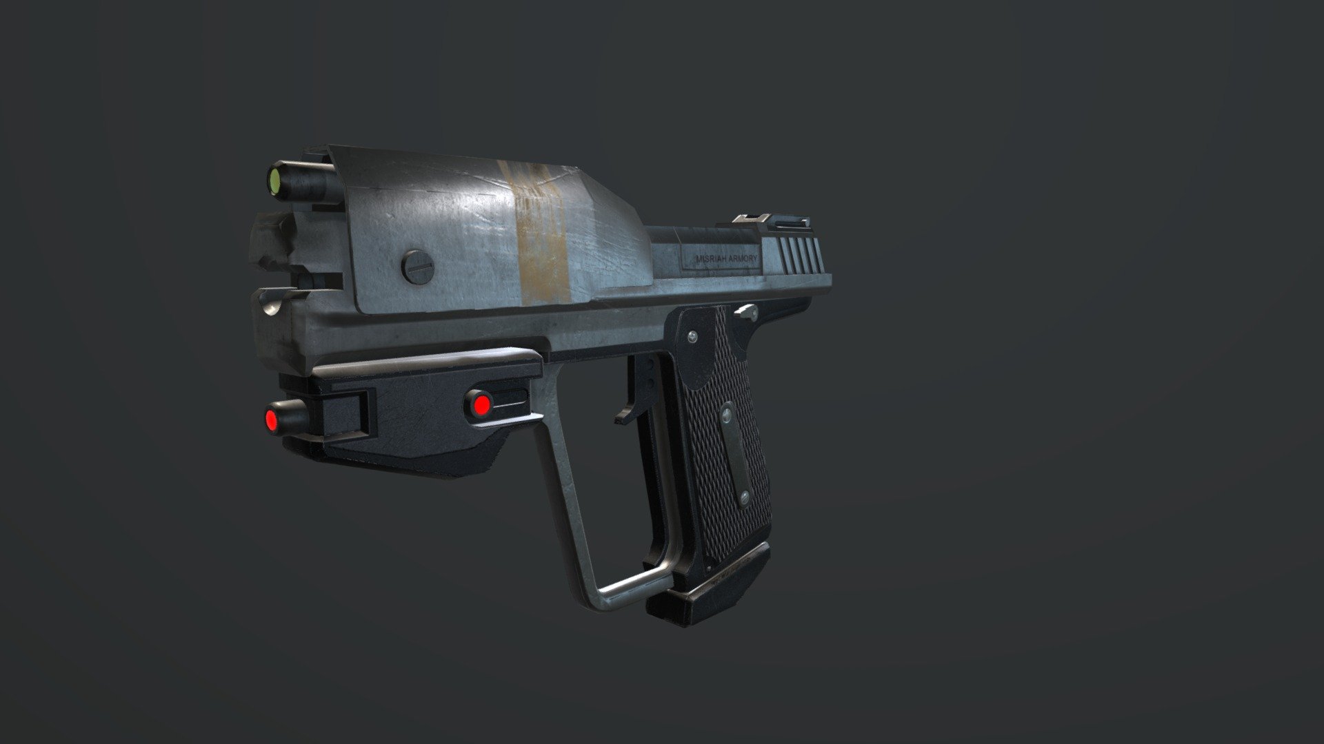 Halo: Reach - M6G Magnum - 3D model by Jacob_Stokes [8ff50a2] - Sketchfab