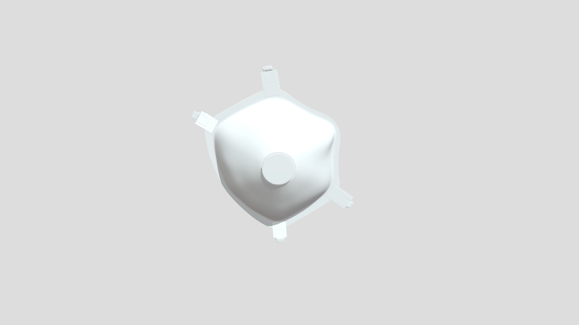 Mascherina FFP3 — Sketchfab embed 3D viewer