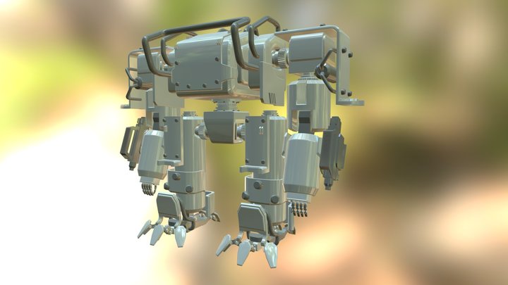 Robo Blindado 3D Model